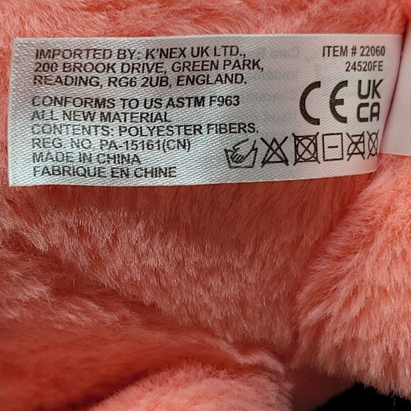 Care Bears Love A Lot Bear Basic Fun Stuffed Plush‎ Toy Pink Hearts 14" 2020 - Picture 9 of 10